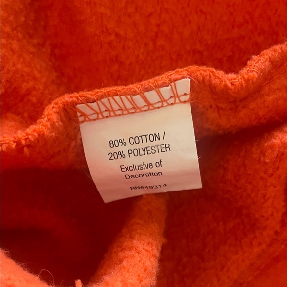 Champion Orange and Black Hoodie - Picture 7 of 7